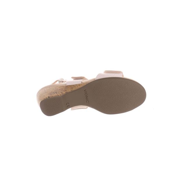 Vionic Womens Kanya Beige Ankle Strap Heels Size 6.5 Medium (B, M) - Picture 4 of 4